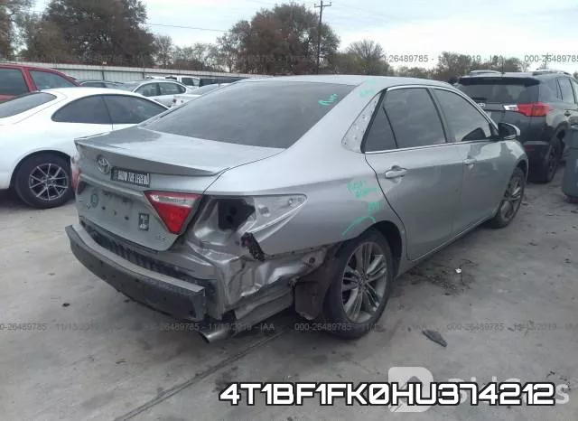 4T1BF1FK0HU374212 фото 5