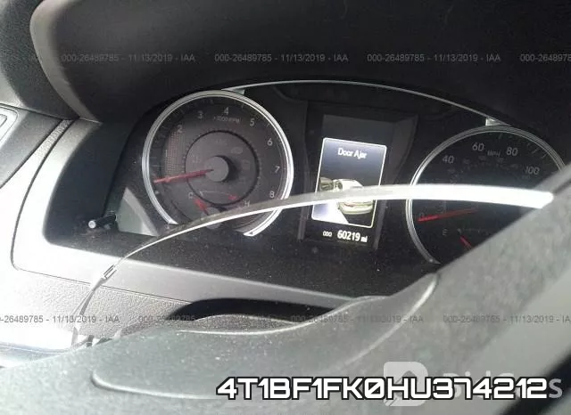4T1BF1FK0HU374212 фото 8