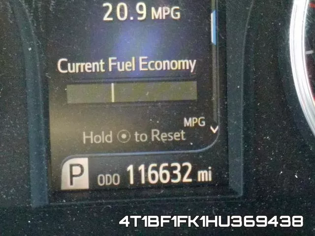 4T1BF1FK1HU369438 фото 9