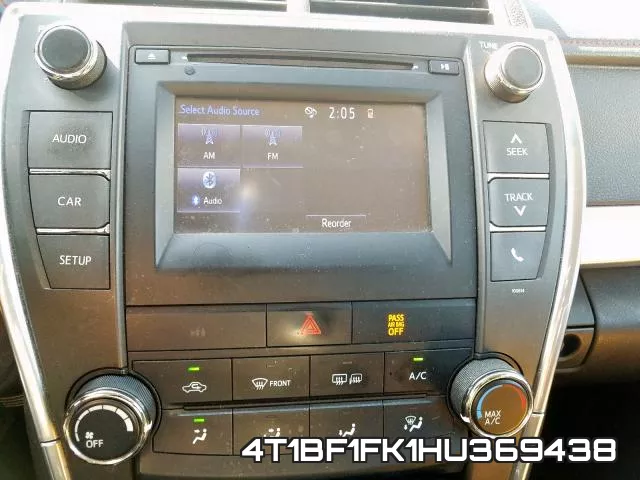 4T1BF1FK1HU369438 фото 10