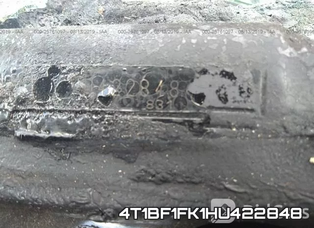 4T1BF1FK1HU422848 фото 10
