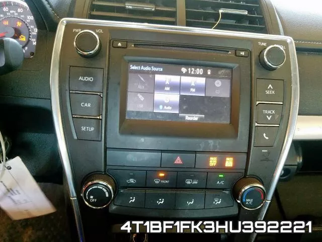 4T1BF1FK3HU392221 фото 10