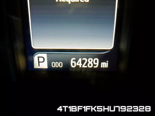 4T1BF1FK5HU792328 фото 9