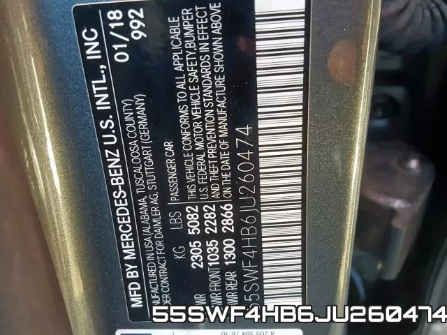 55SWF4HB6JU260474 фото 2