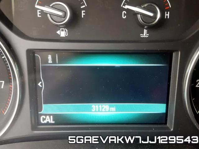 5GAEVAKW7JJ129543 фото 9