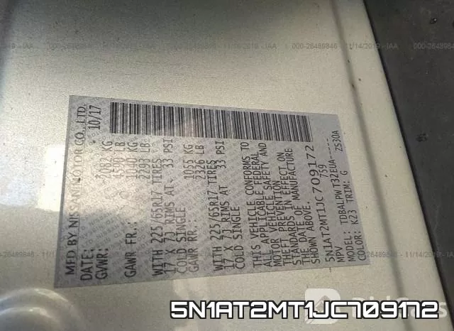 5N1AT2MT1JC709172 фото 10