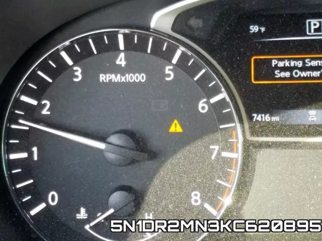 5N1DR2MN3KC620895 фото 9
