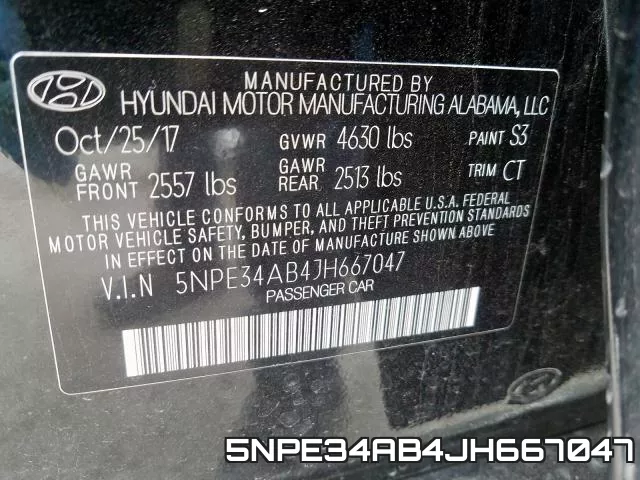 5NPE34AB4JH667047 фото 2
