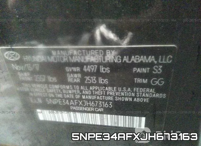5NPE34AFXJH673163 фото 10