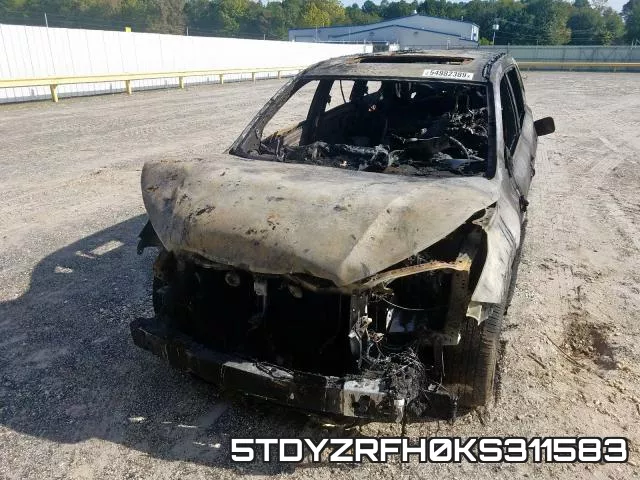 5TDYZRFH0KS311583 фото 2