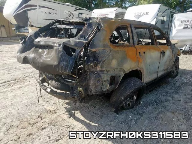 5TDYZRFH0KS311583 фото 5