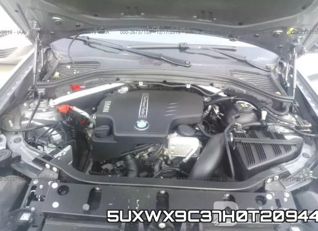 5UXWX9C37H0T20944 фото 2
