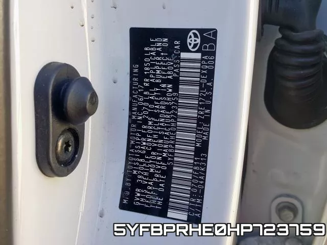5YFBPRHE0HP723759 фото 2