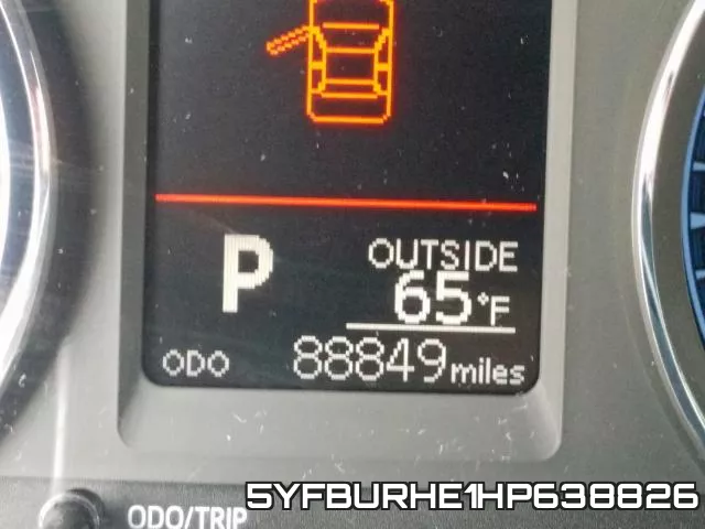 5YFBURHE1HP638826 фото 9