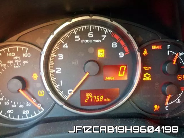 JF1ZCAB19H9604198 фото 9