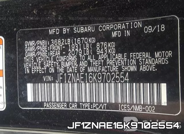 JF1ZNAE16K9702554 фото 10