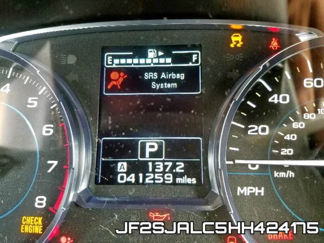 JF2SJALC5HH424175 фото 9