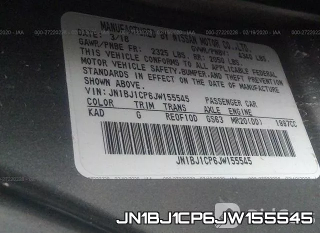 JN1BJ1CP6JW155545 фото 10