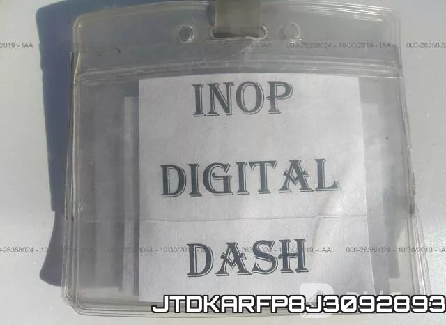 JTDKARFP8J3092893 фото 8