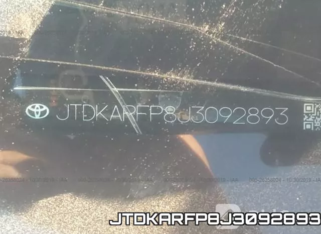 JTDKARFP8J3092893 фото 10