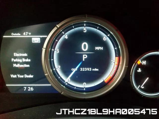 JTHCZ1BL9HA005475 фото 9