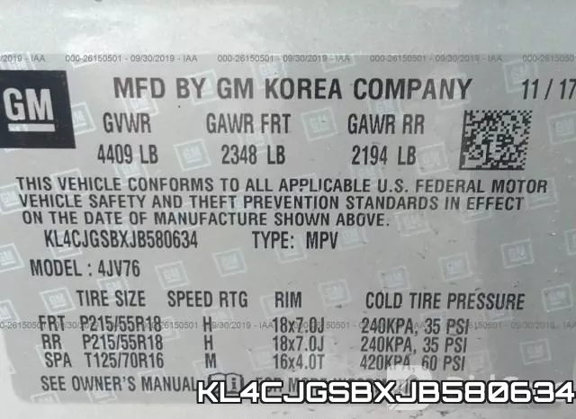 KL4CJGSBXJB580634 фото 10