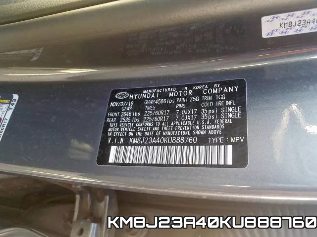 KM8J23A40KU888760 фото 2