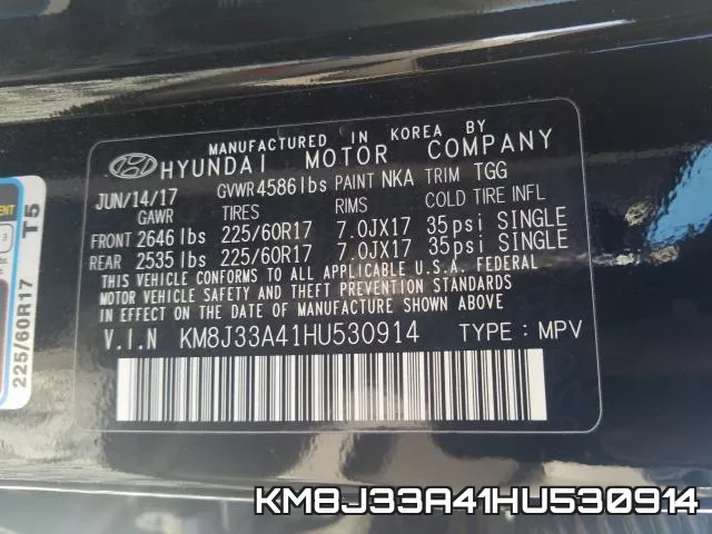 KM8J33A41HU530914 фото 2