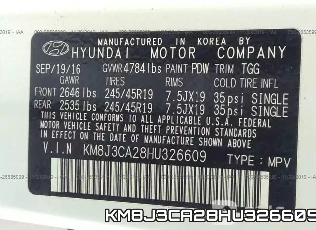 KM8J3CA28HU326609 фото 10