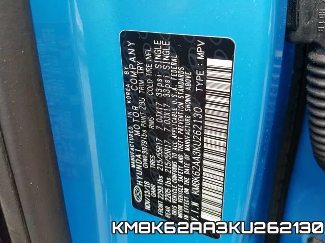 KM8K62AA3KU262130 фото 2