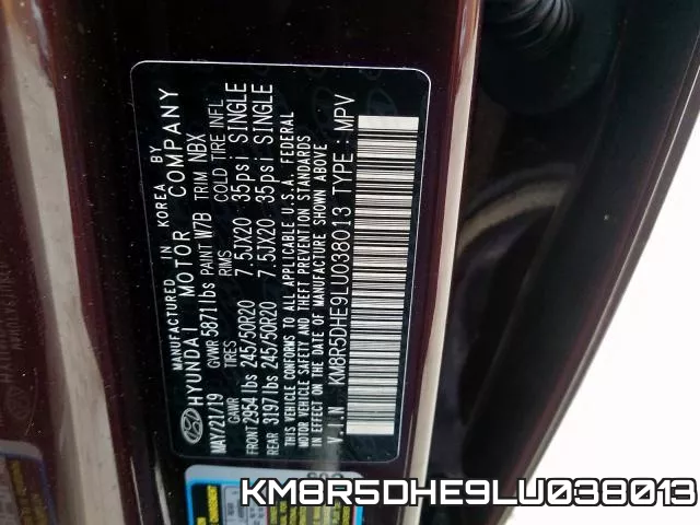 KM8R5DHE9LU038013 фото 2