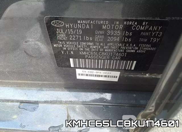 KMHC65LC8KU174601 фото 10