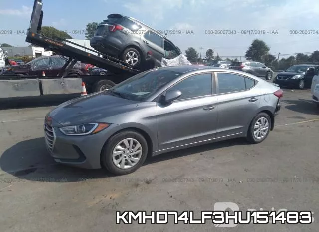 KMHD74LF3HU151483 фото 3