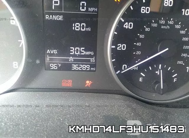 KMHD74LF3HU151483 фото 8