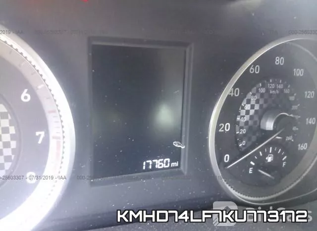 KMHD74LF7KU773172 фото 8