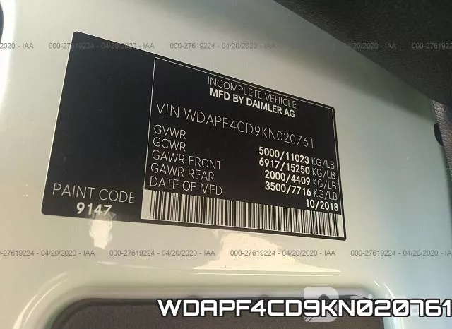 WDAPF4CD9KN020761 фото 10