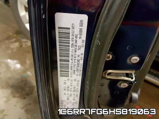 1C6RR7FG6HS819063 фото 2