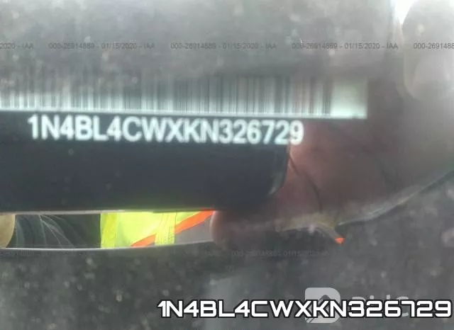 1N4BL4CWXKN326729 фото 10