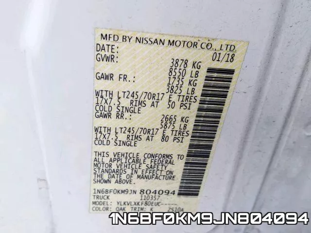 1N6BF0KM9JN804094 фото 2