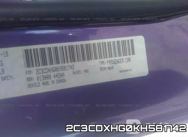 2C3CDXHG0KH581742 фото 10