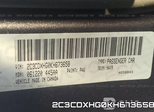 2C3CDXHG0KH673658 фото 10