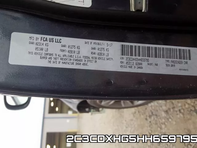 2C3CDXHG5HH659795 фото 2