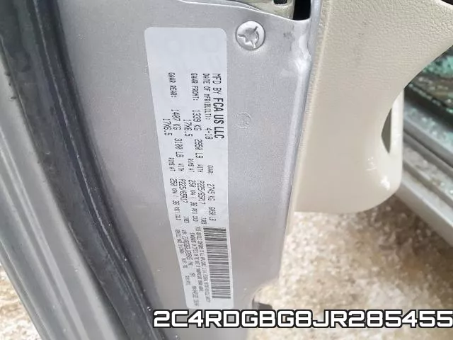 2C4RDGBG8JR285455 фото 2