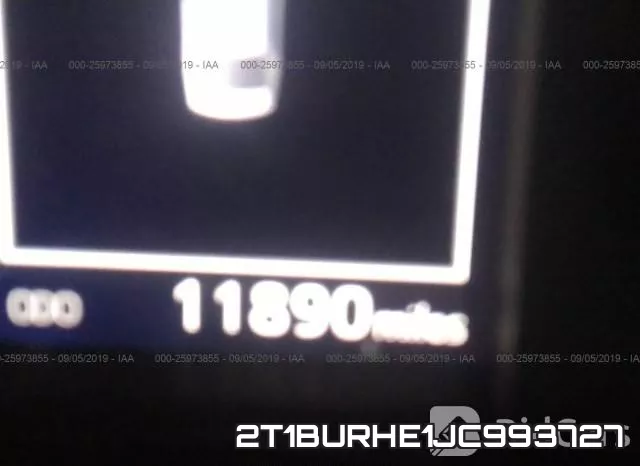 2T1BURHE1JC993727 фото 8