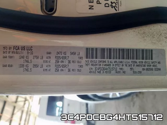 3C4PDCBG4HT515712 фото 2
