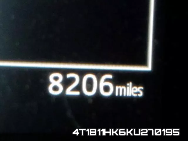 4T1B11HK6KU270195 фото 9