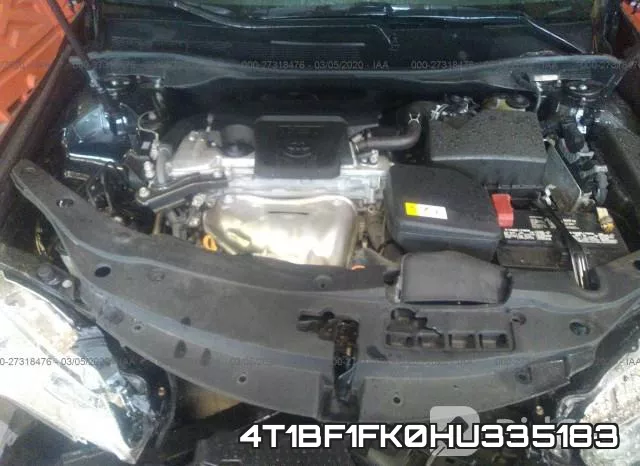 4T1BF1FK0HU335183 фото 2