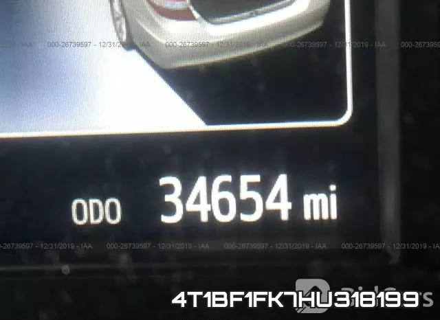 4T1BF1FK7HU318199 фото 8