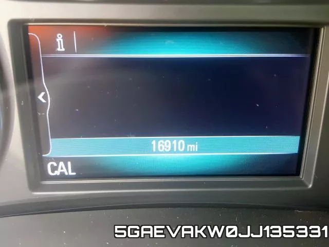 5GAEVAKW0JJ135331 фото 9