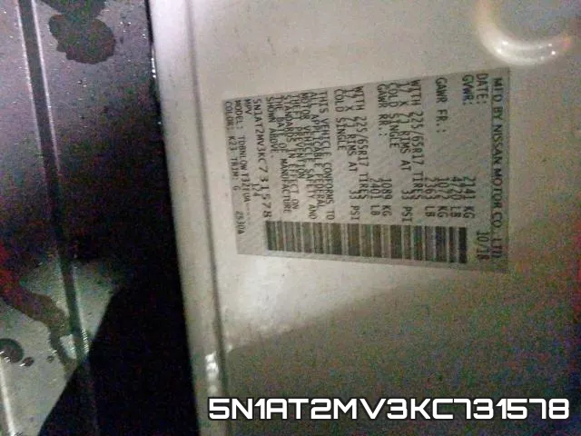 5N1AT2MV3KC731578 фото 2